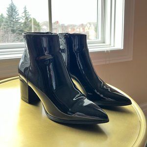 ALDO Patent Leather Heel Boot